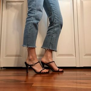 Vintage Ralph Lauren 3" heeled sandals